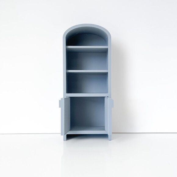 Armoire for Dolls 1:6 Scale Medium Gray Furniture 12” Barbie Integrity Blythe - Picture 3 of 7